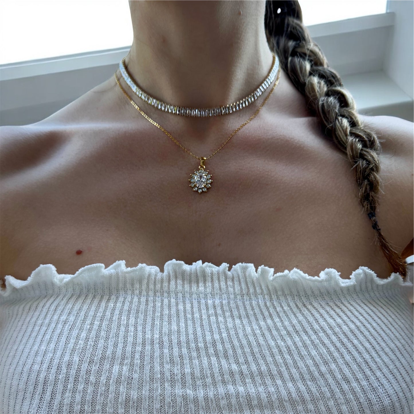 SEYCHELLES ❥ White Necklace