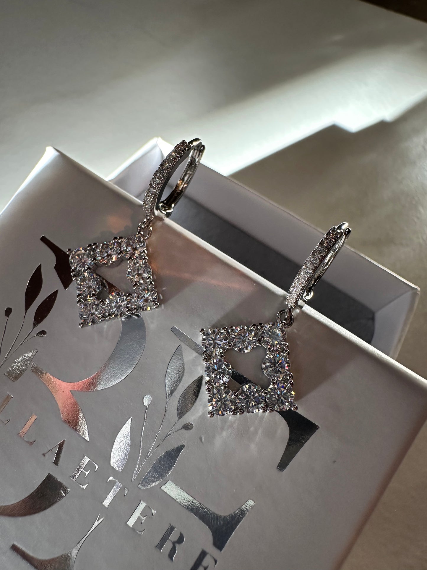 LUCKY BLOOM ❥ Orecchini Silver