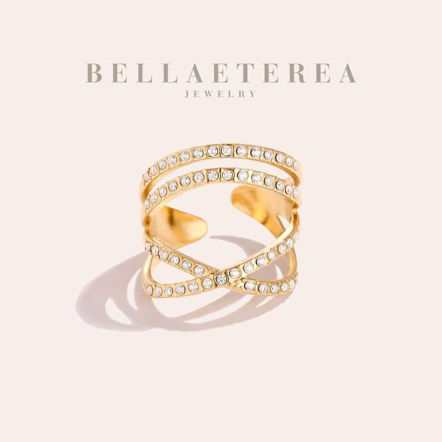 ASHANTI ❥ Anello Gold - BELLAETEREA