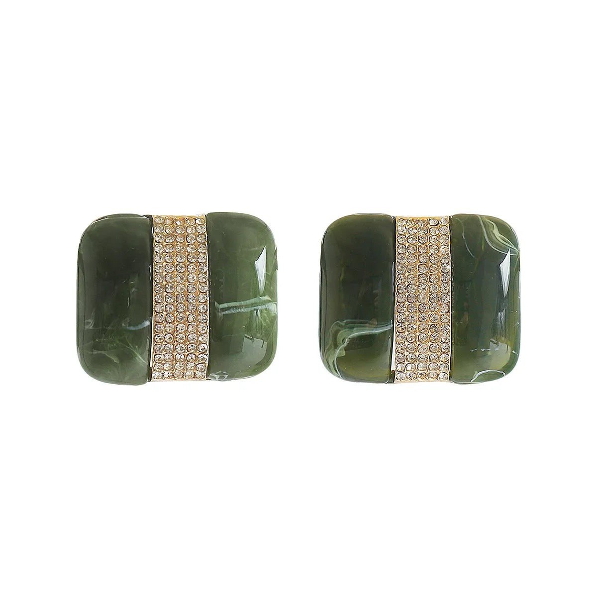 MARBLE BONSBONS ❥ Orecchini