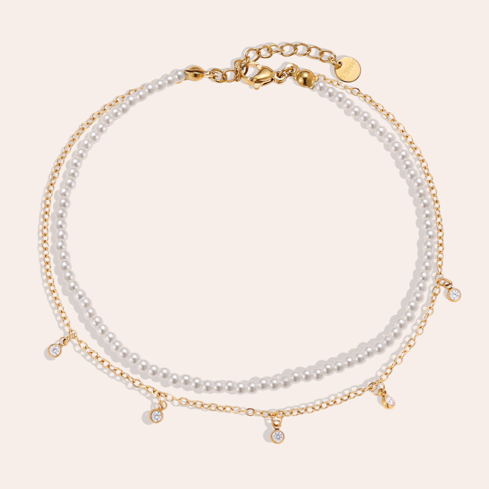PERLA LUMIERE ❥ Cavigliera