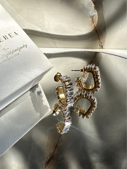 SQUARED DEA ❥ Orecchini Gold