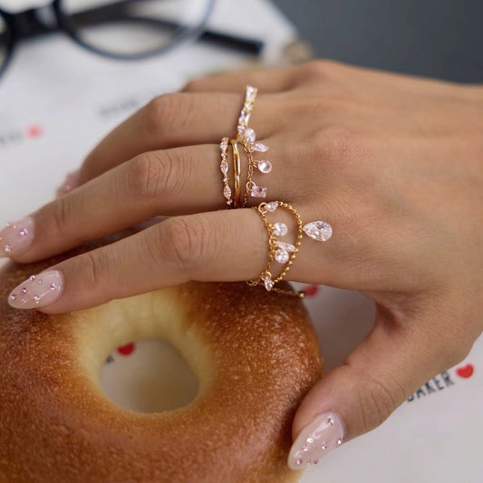 KENDAYA CRYSTAL ❥ Anello - BELLAETEREA