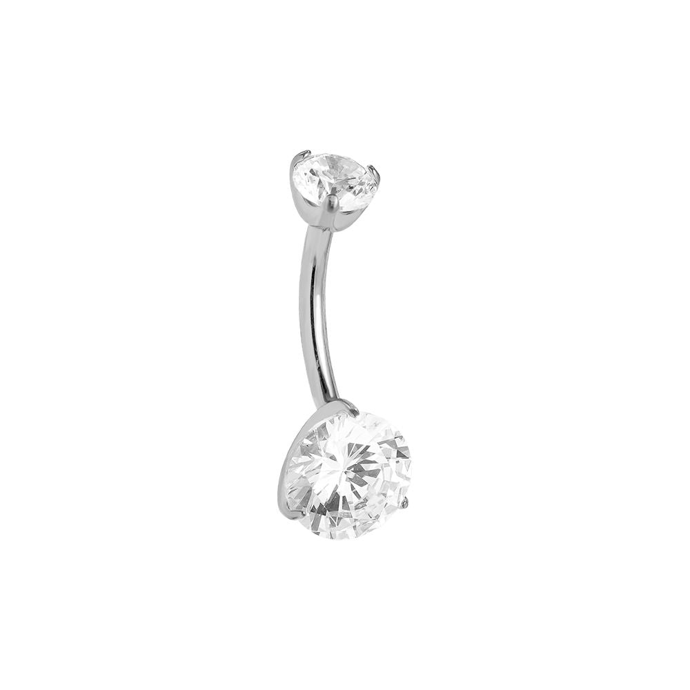 Radiant Prism ✧ Piercing Ombelico TITANIO/Silver - BELLAETEREA