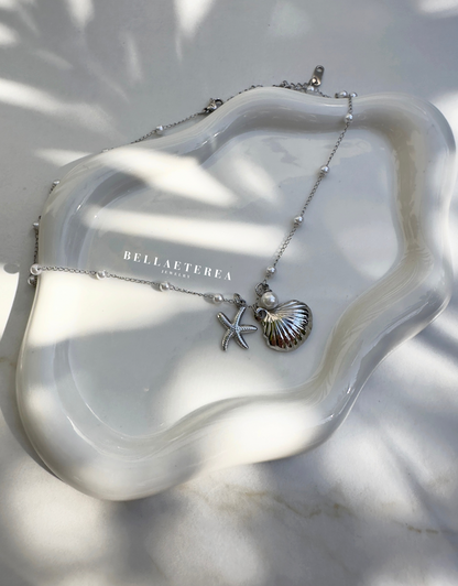 ONDA MARINA ❥ Collana Silver