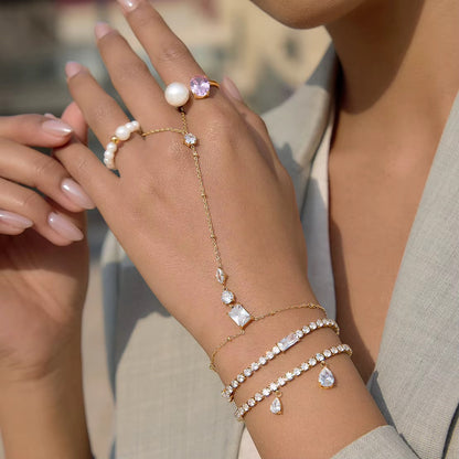 DROP & SHINE ❥ Bracciale Tennis