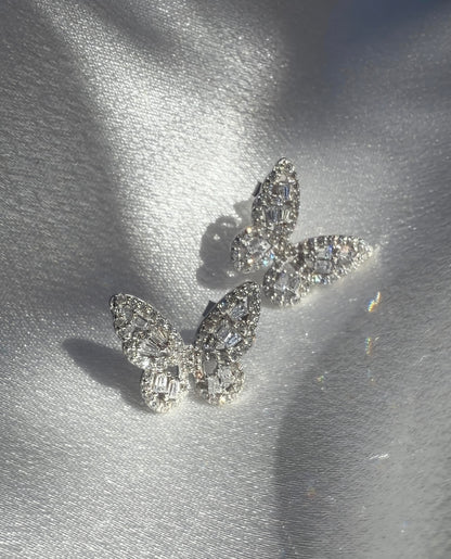 PAPILLON ROYALE ✧ Orecchini ARGENTO 925