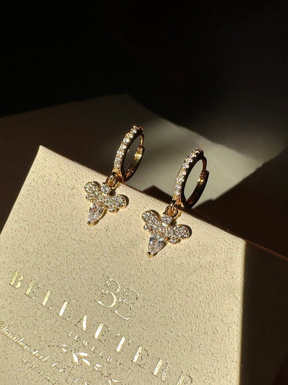 DRAGONFLY ❥ Orecchini Gold