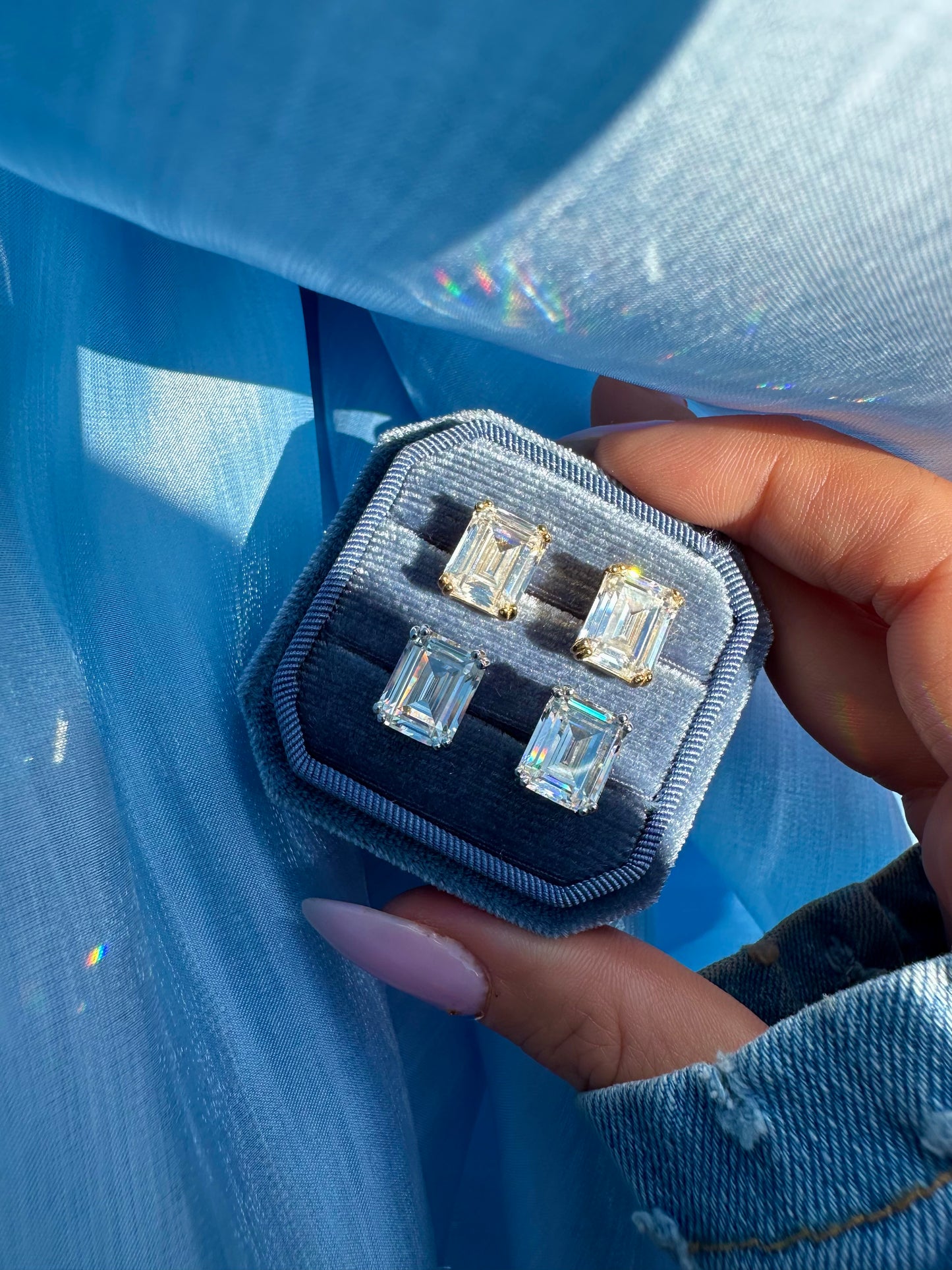 VOGUE ✧ 925 SILVER/18k Gold Earrings