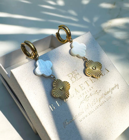 PEARLY CLOVER ❥ Orecchini - BELLAETEREA