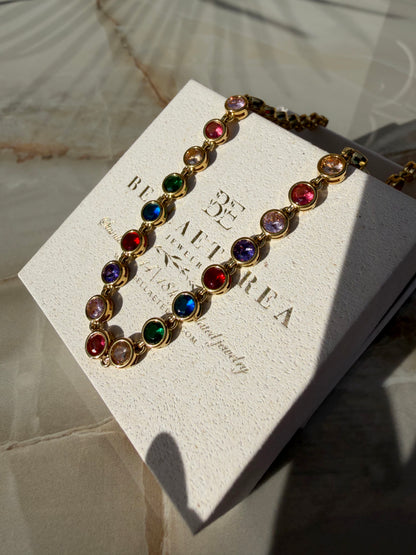 PARADISE ❥ Bracciale Gold/Multicolor - BELLAETEREA