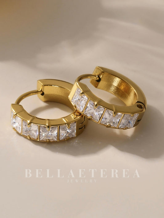 SKYLAR HOOPS ❥ Orecchini