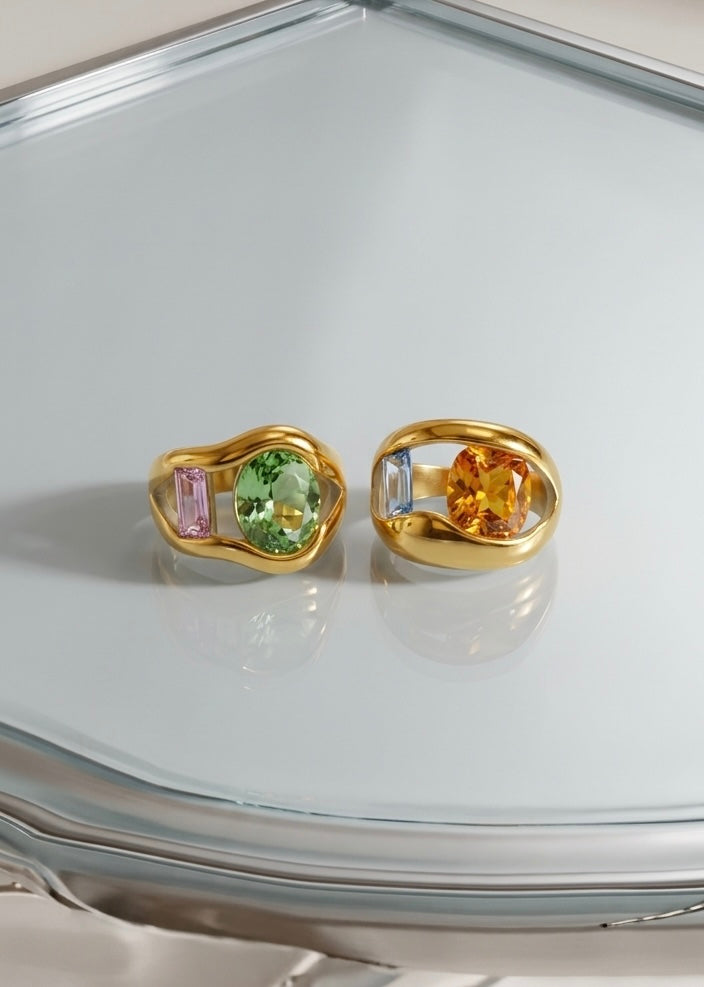 PINK SUNSET ❥ Anello