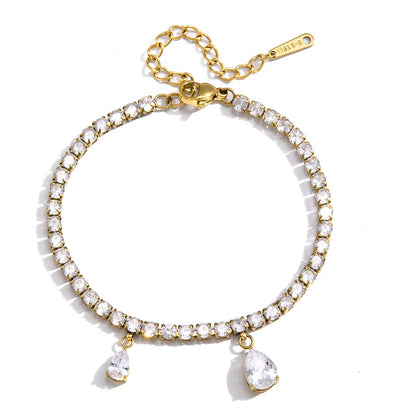 DROP & SHINE ❥ Bracciale Tennis