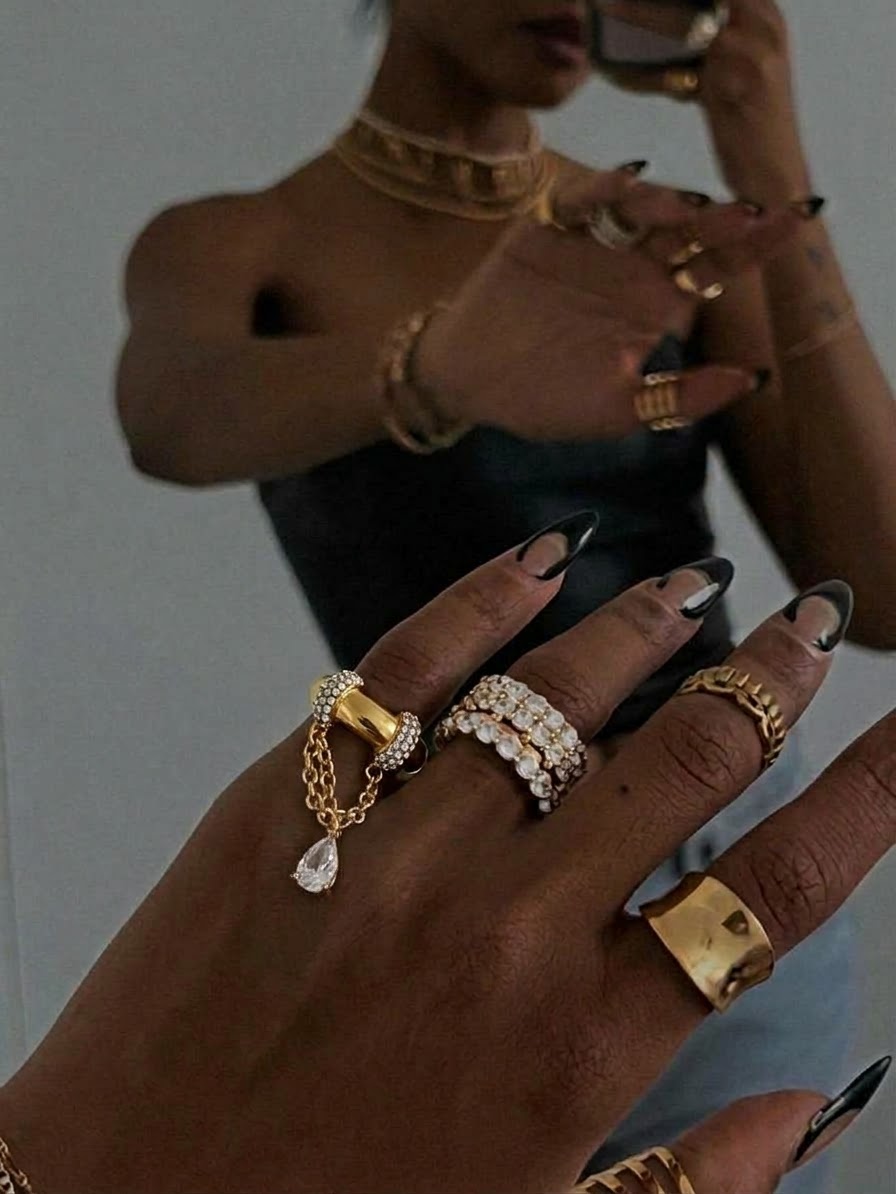 DROP & SHINE ❥ Anello Gold