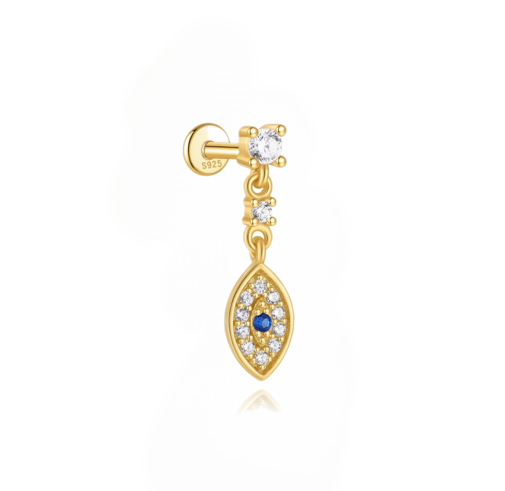 NAZAR DROP ✧ Piercing ARGENTO 925/Gold - BELLAETEREA