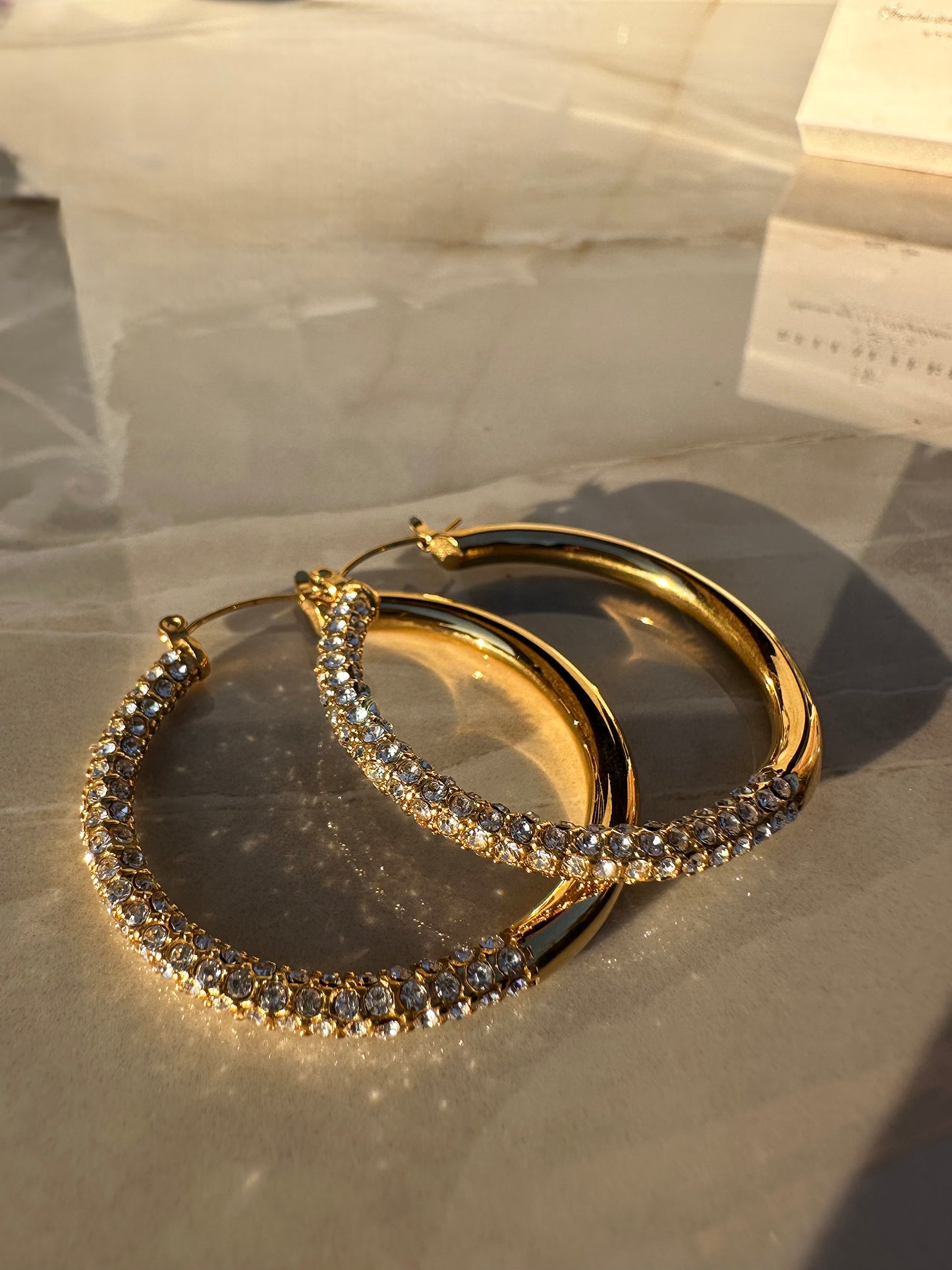 JASMINE HOOPS ❥ Orecchini