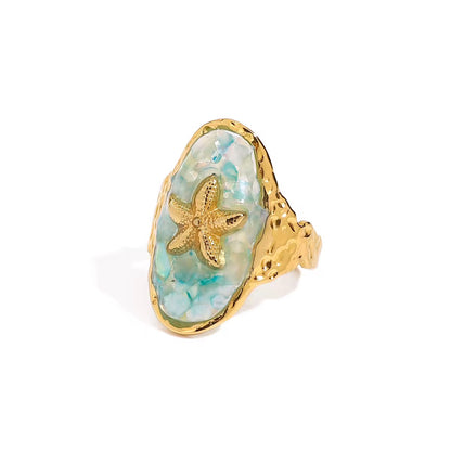 STELLA BLU ❥ Anello