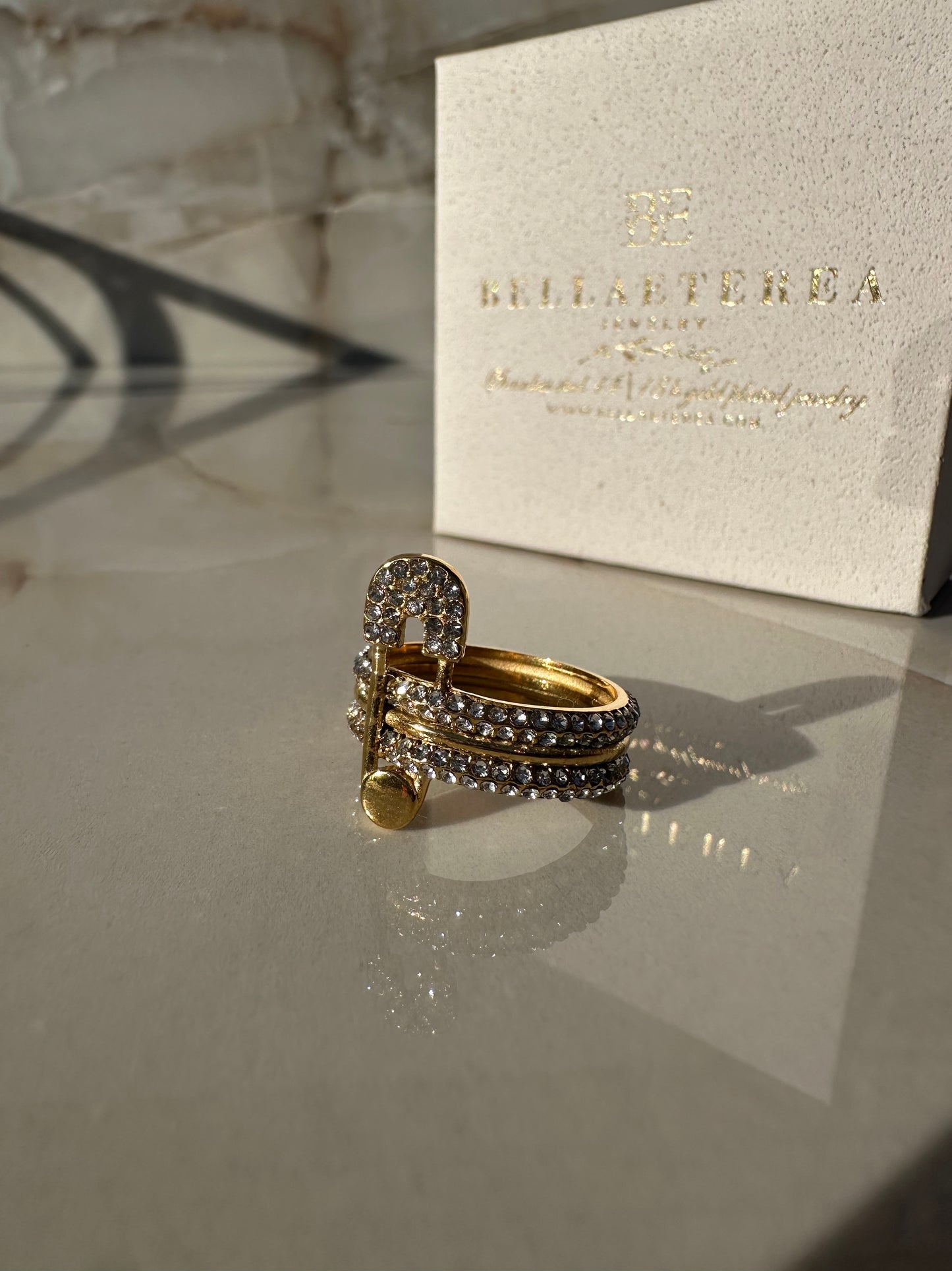 BROCHE ❥ Gold Ring