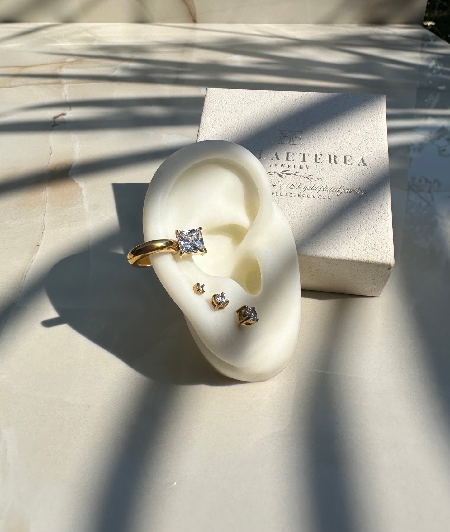 SQUARE GLEAMS ❥ Ear Cuffs