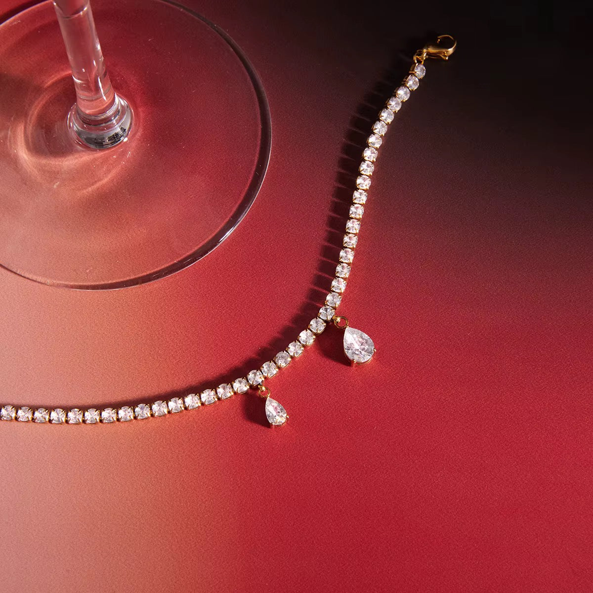 DROP & SHINE ❥ Bracciale Tennis