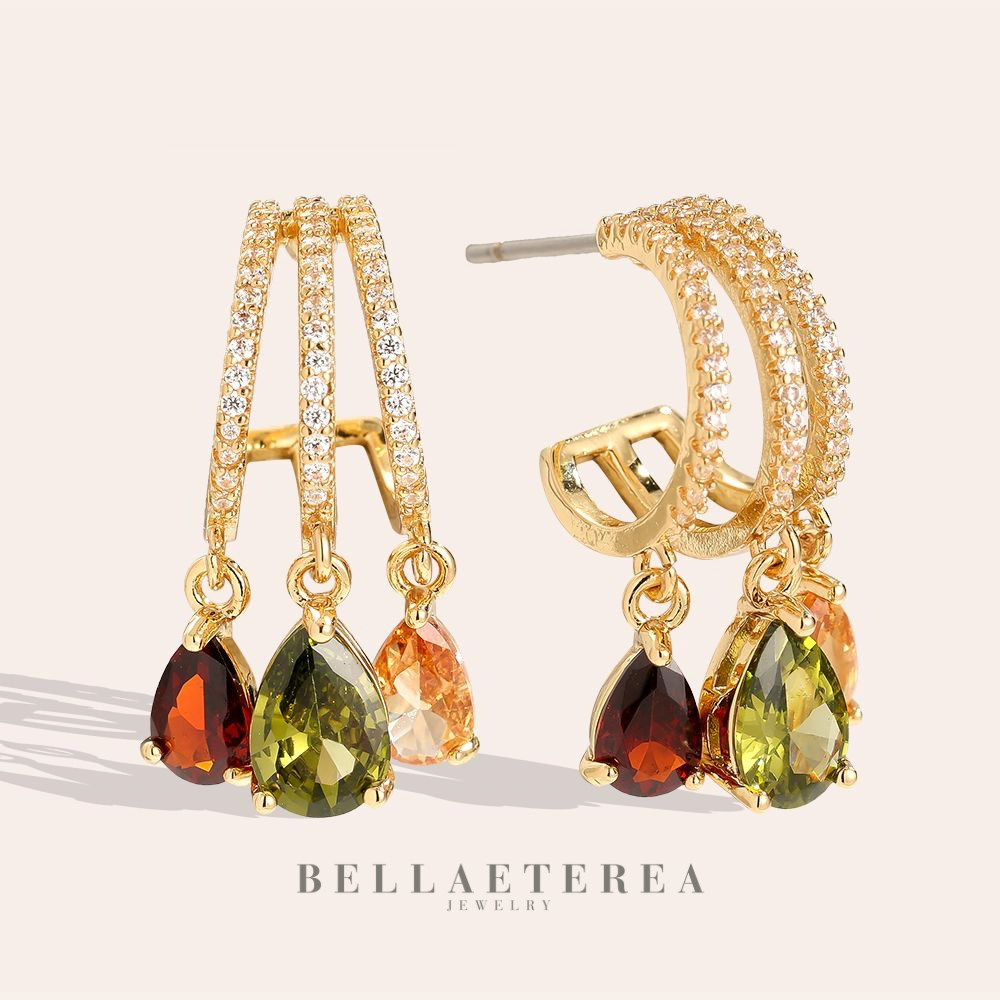 PENDENTI AURORA ❥ Orecchini Gold/Autumn