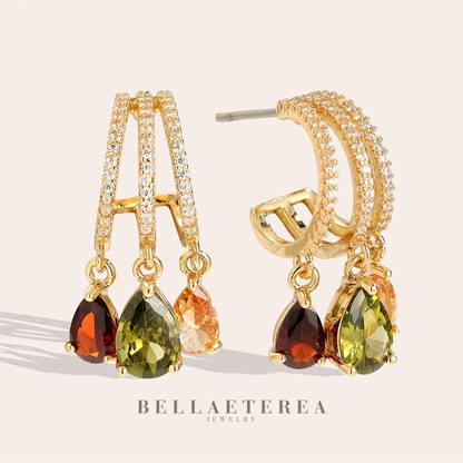 PENDENTI AURORA ❥ Orecchini Gold/Autumn