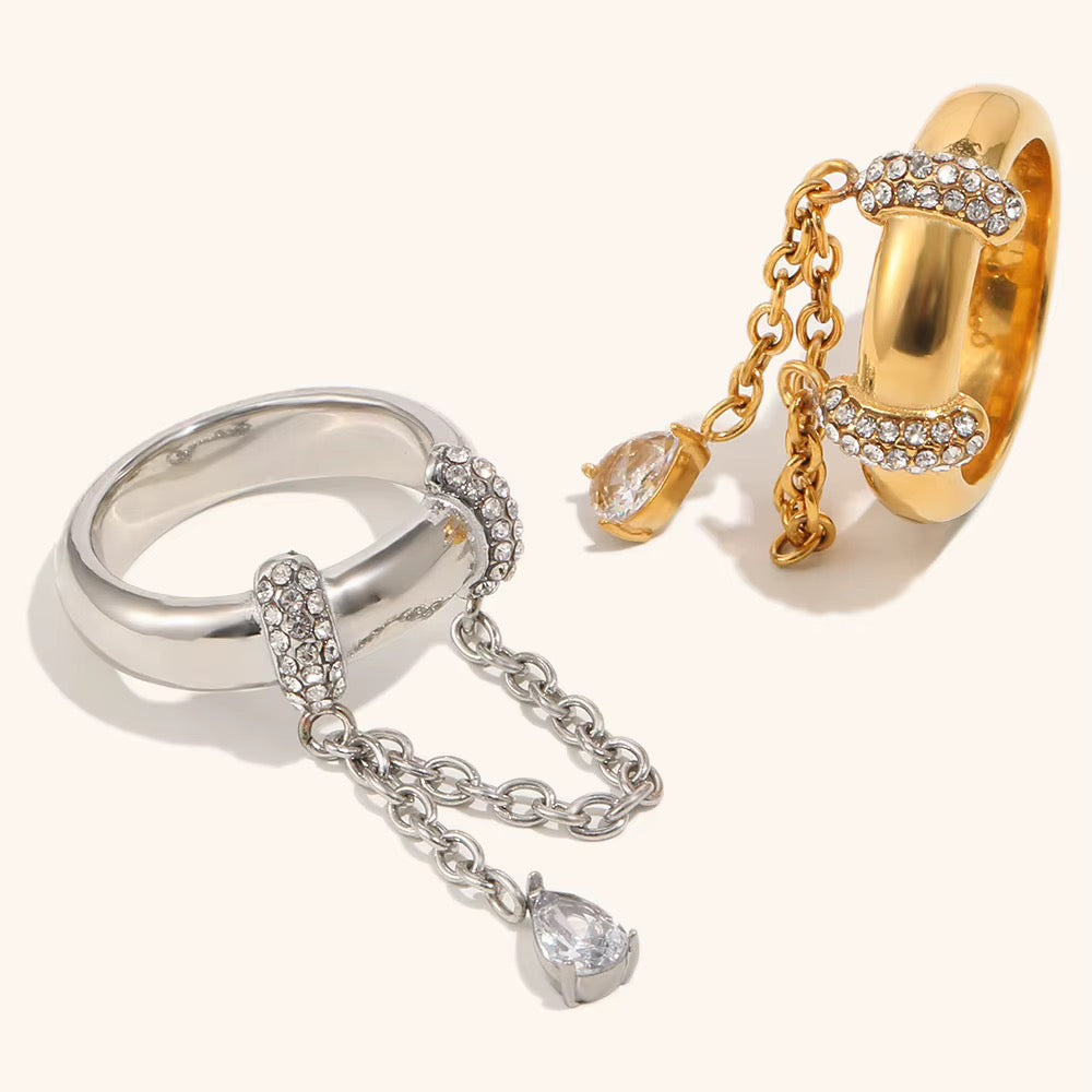 DROP & SHINE ❥ Anello Silver