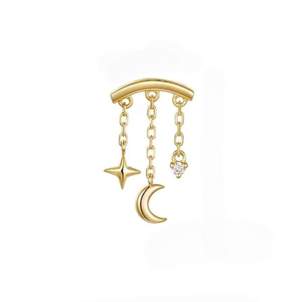 CELESTIA ✧ Piercing ARGENTO 925/Gold 18k