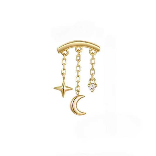 CELESTIA ✧ Piercing ARGENTO 925/Gold 18k