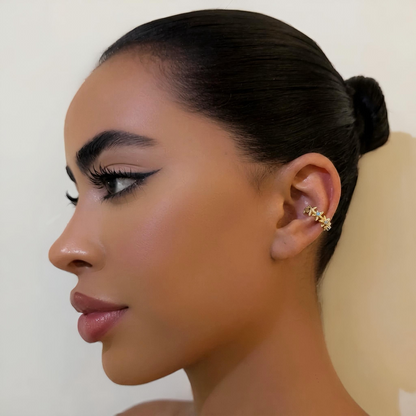 ACQUAMARINA ❥ Ear Cuff Gold