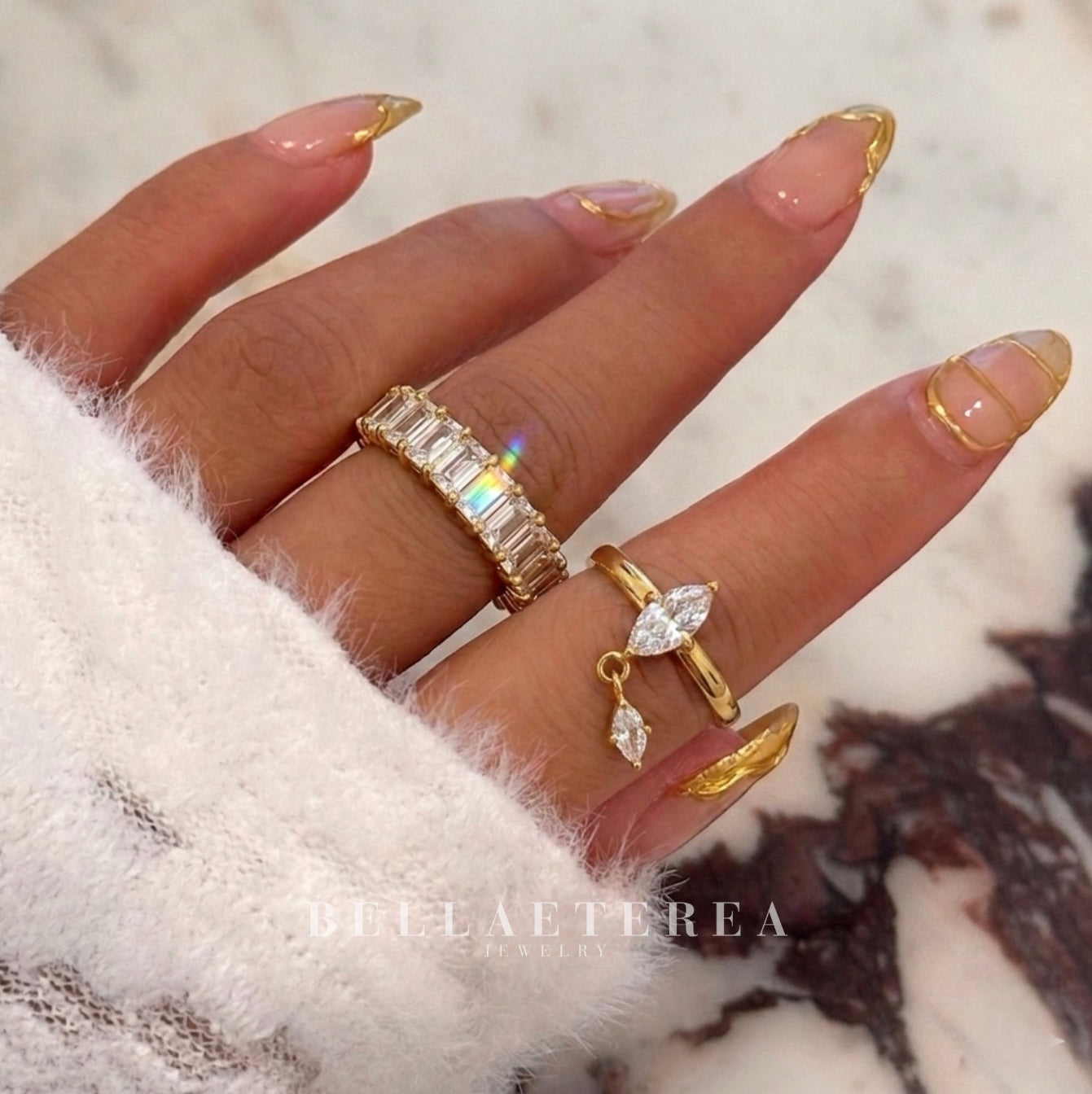 MARQUISE DROP ❥ Anello - BELLAETEREA
