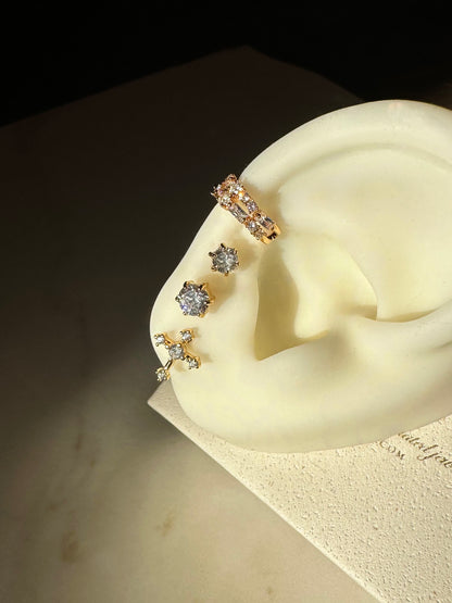 SIERRA ❥ Ear Cuff Gold