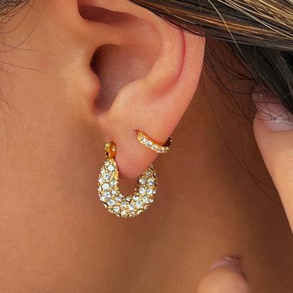 MINI JASMINE ❥ Orecchini Gold - BELLAETEREA