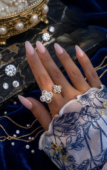 DOUBLE MARGAUX ✧ Anello ARGENTO 925