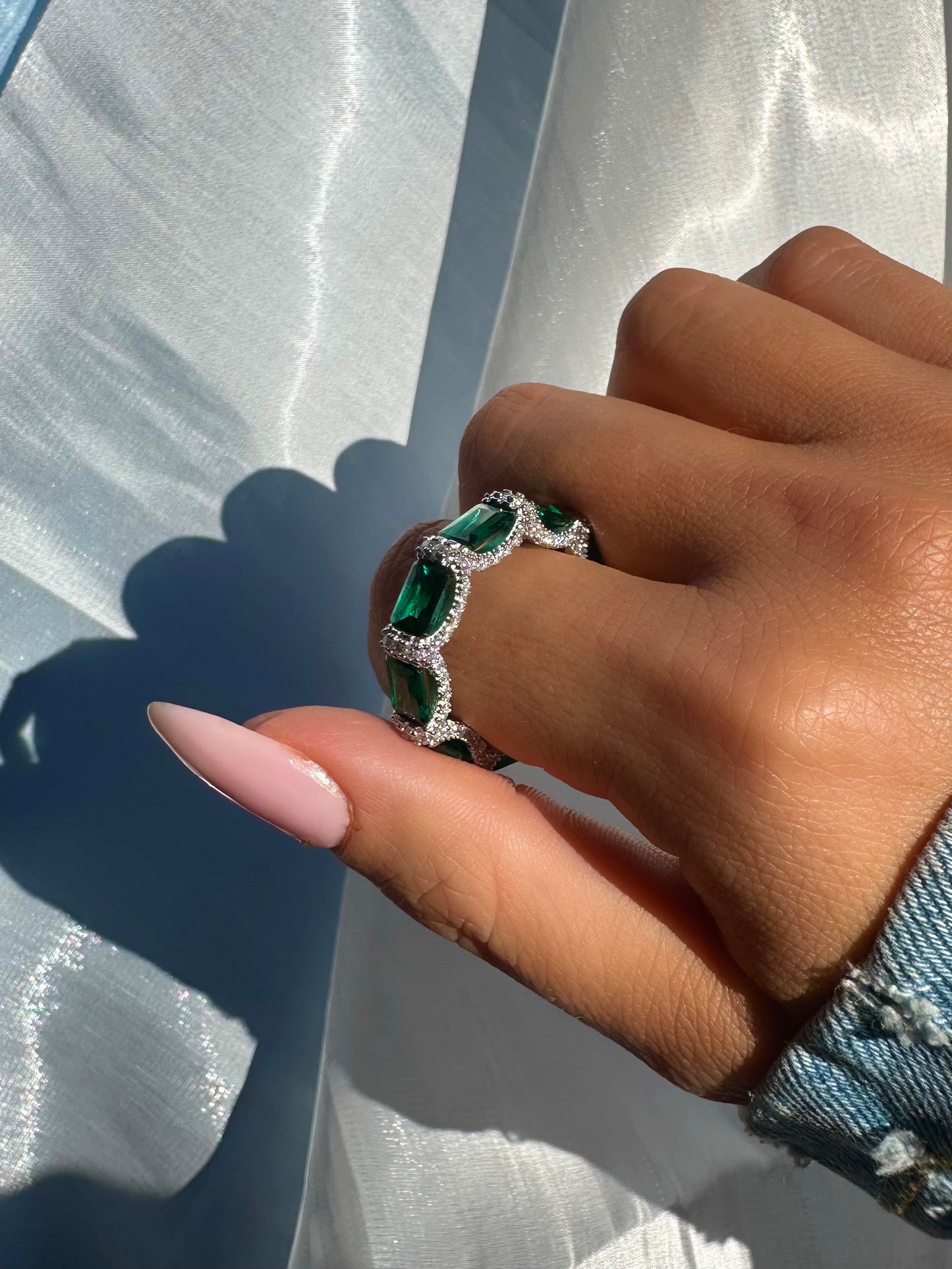 DUCHESSE ÉMERAUDE ✧ 925 SILVER/Green Ring