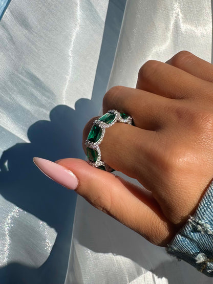 DUCHESSE ÉMERAUDE ✧ 925 SILVER/Green Ring