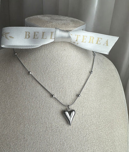 HEARTLACE ❥ Collana Silver