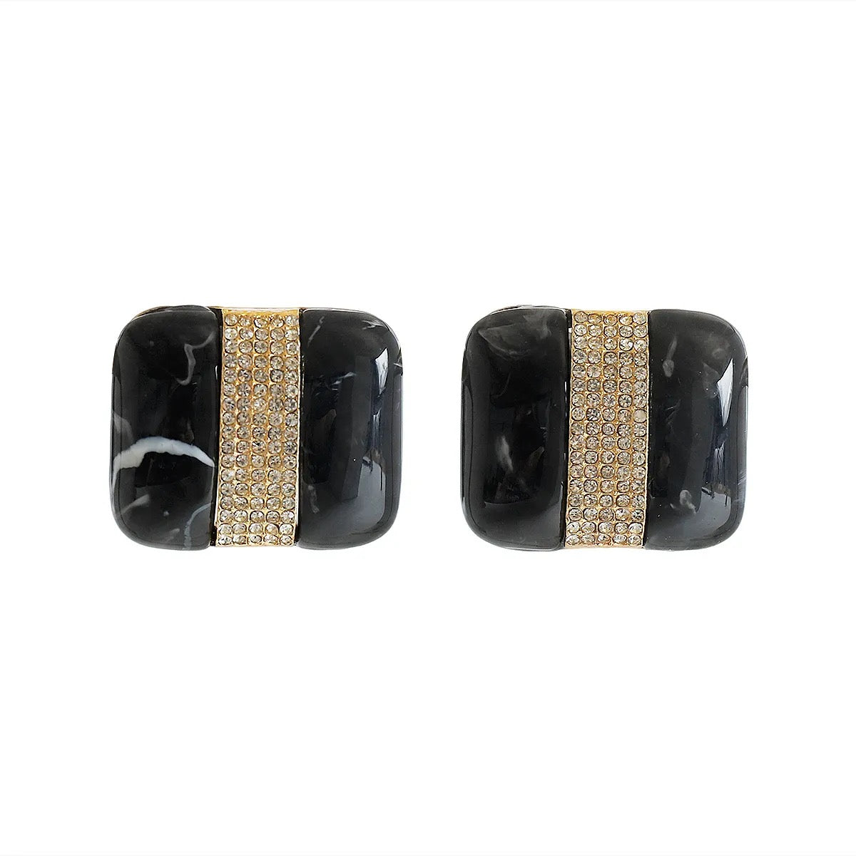 MARBLE BONSBONS ❥ Orecchini