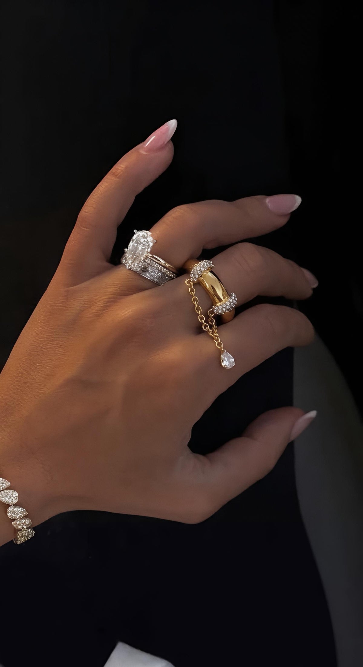 DROP & SHINE ❥ Anello Gold