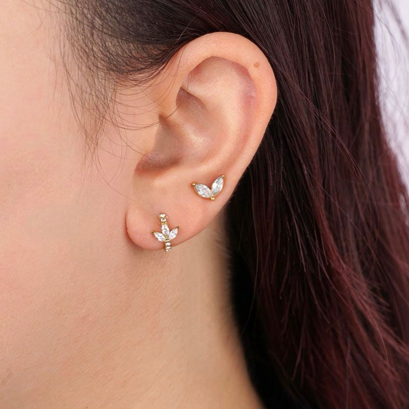 LIV HOOPS ❥ Orecchini Gold