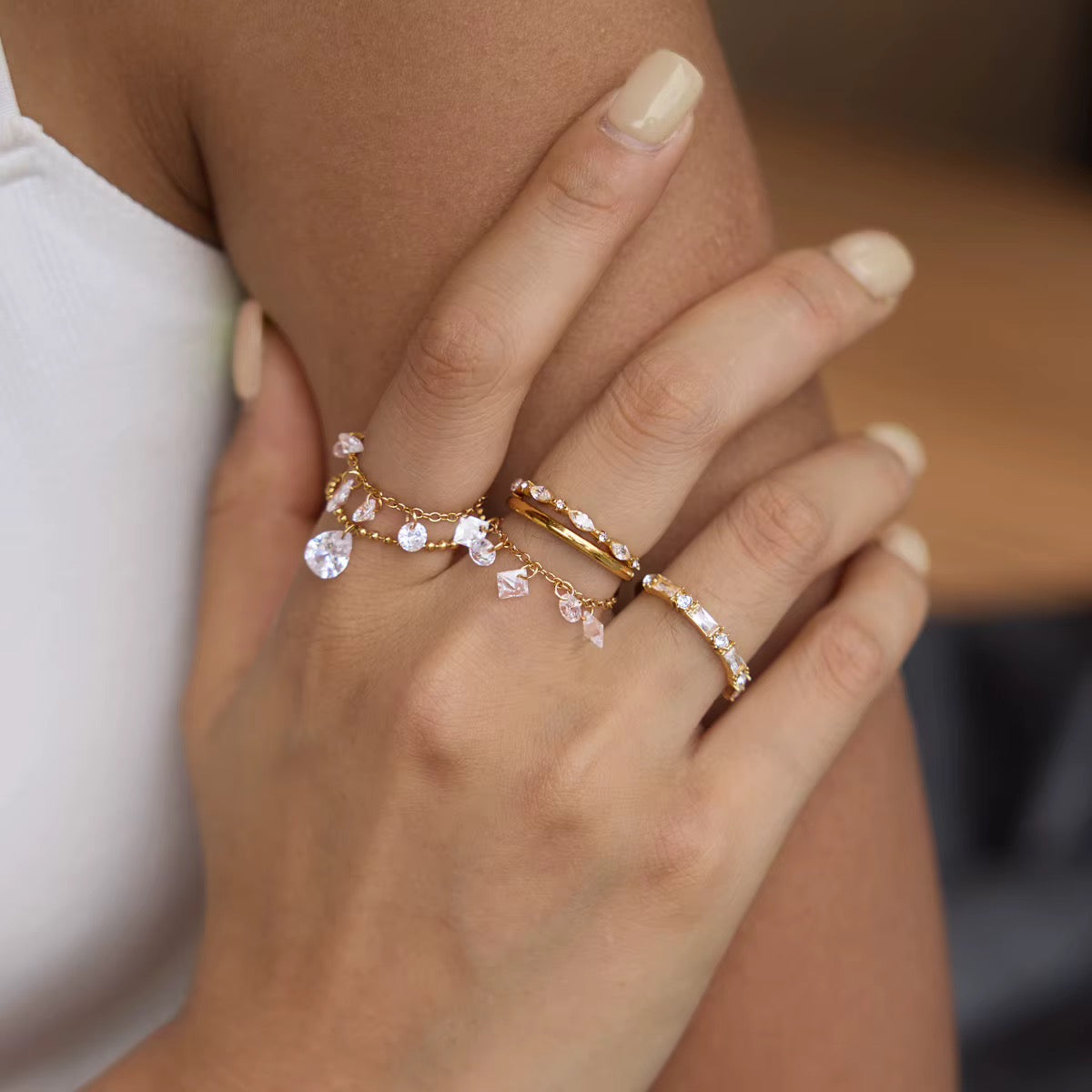 KENDAYA CRYSTAL ❥ Anello - BELLAETEREA