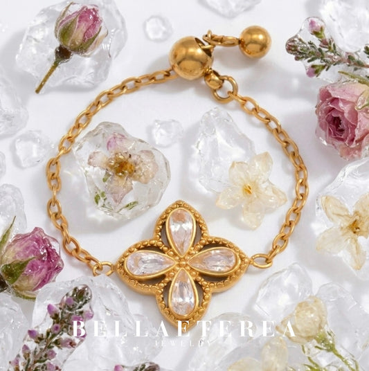 CRYSTAL BLOOM ❥ Anello - BELLAETEREA