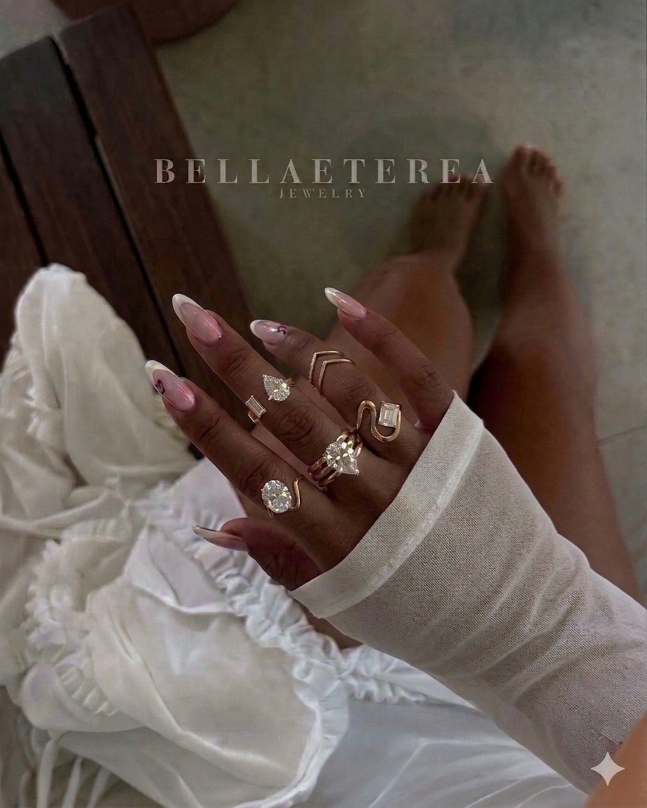LUNÉA WAVE ❥ Anello - BELLAETEREA