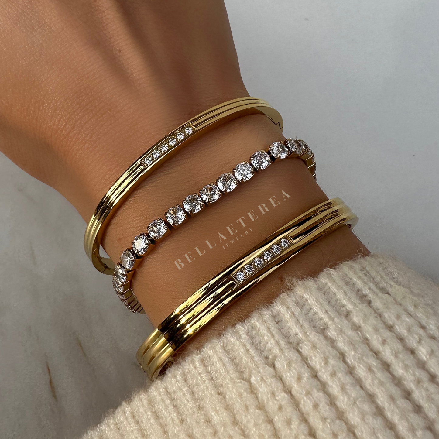 SIENNA ❥ Bangle Gold