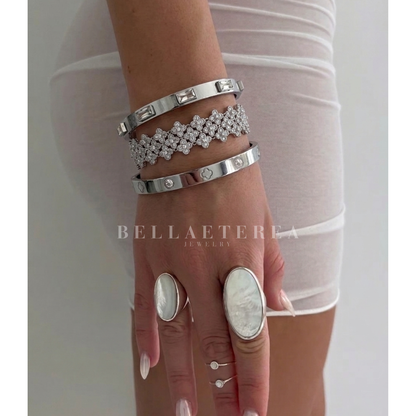 LAWRAH 2.0 ❥ Bracciale Silver - BELLAETEREA