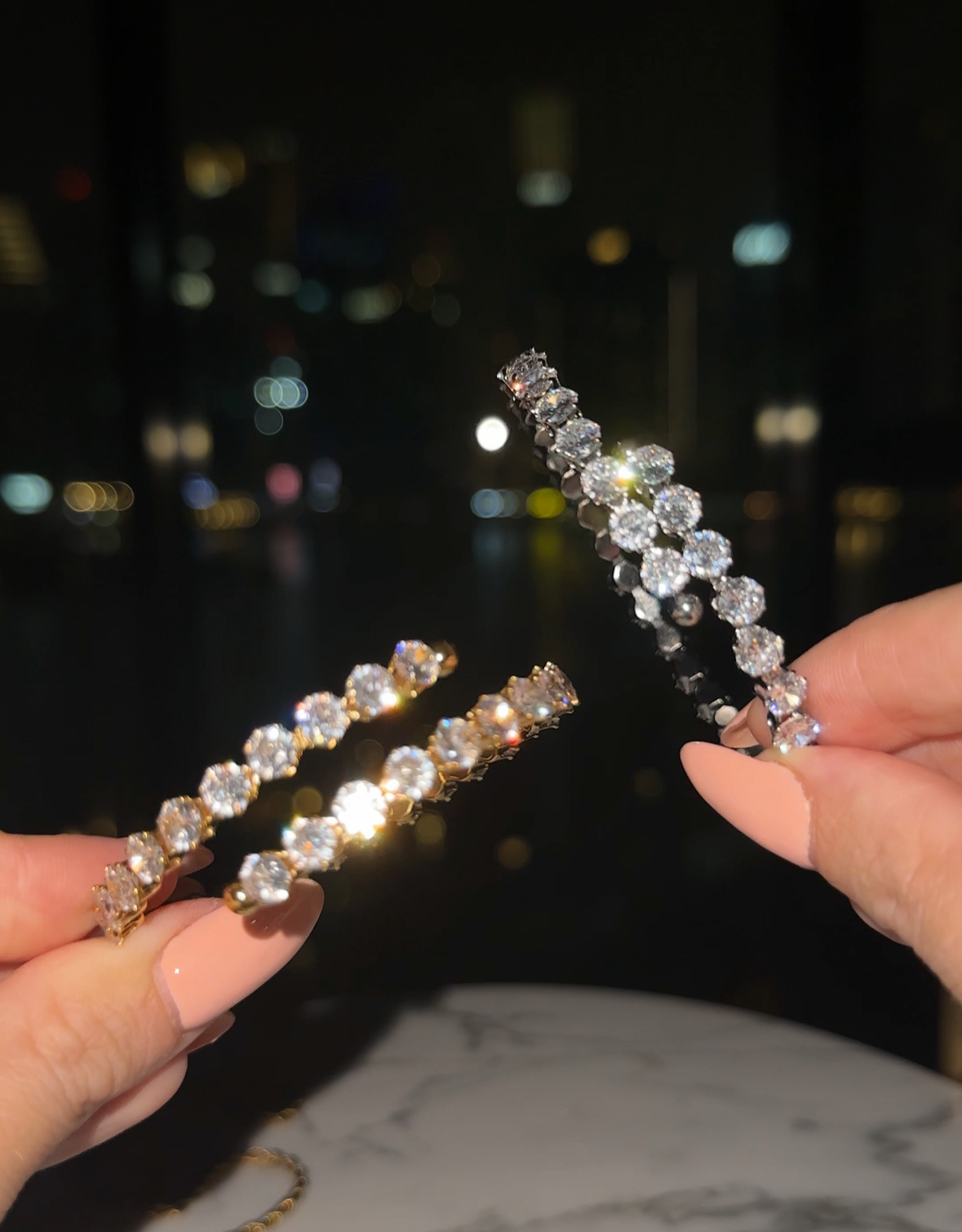 SERENA ❥ Bangle Silver