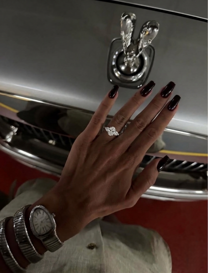 BRIGITTE ✧ Anello ARGENTO 925 MOISSANITE