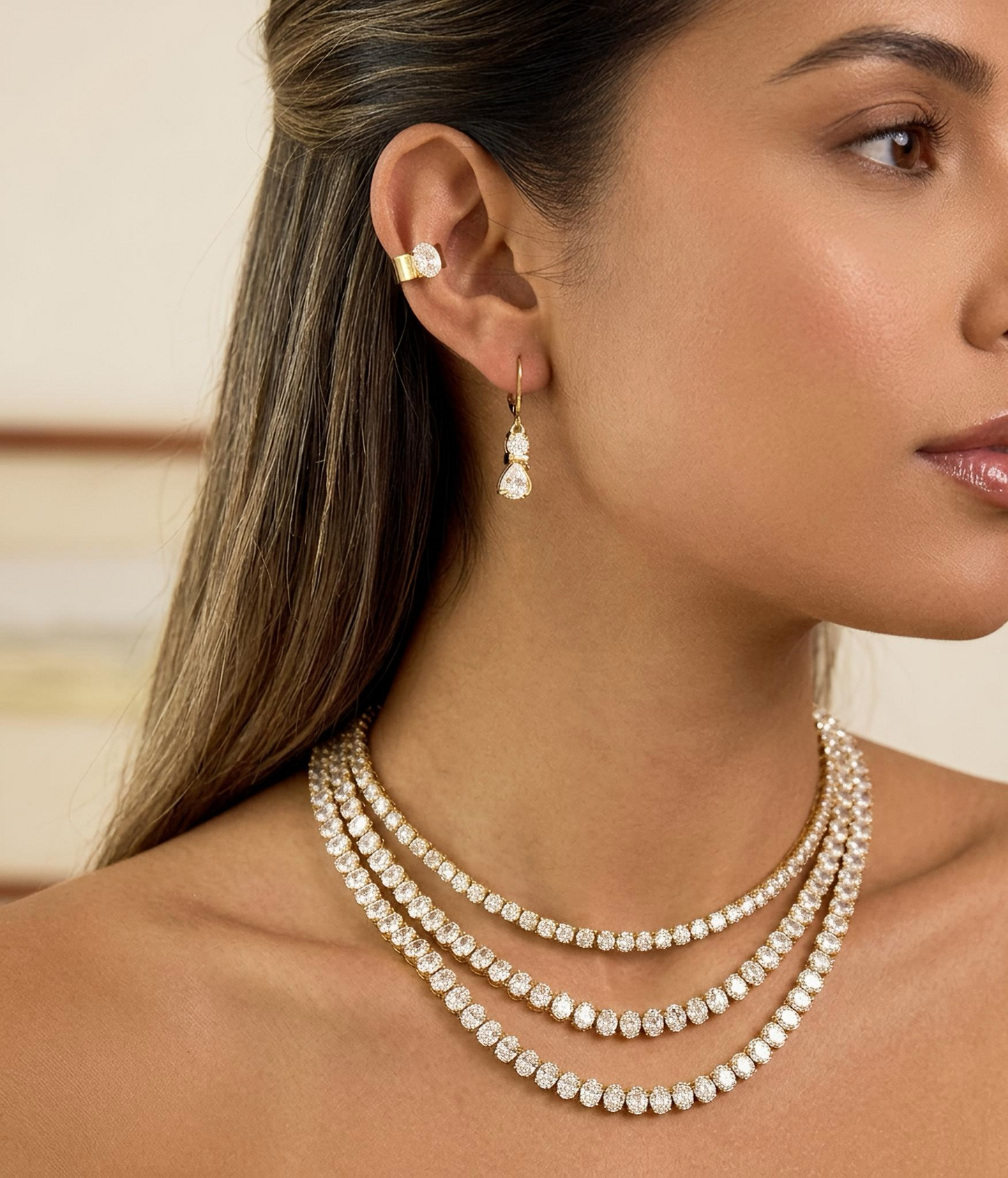 WILLIAMS  ❥ Collana Tennis Gircollo