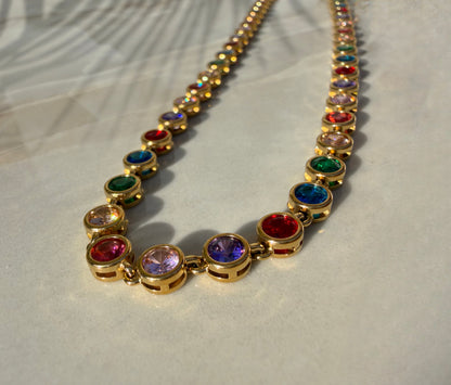 PARADISE ❥ Collana Gold/Multicolor - BELLAETEREA